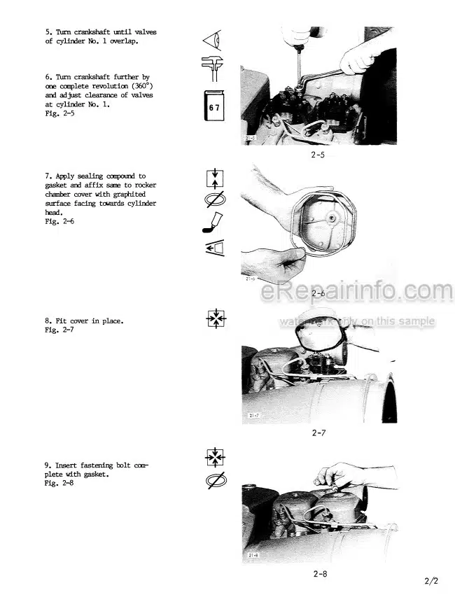 Photo 10 - Deutz F1L511 F1L511W F2L511 F2L511W Workshop Manual Diesel Engine 291-1921