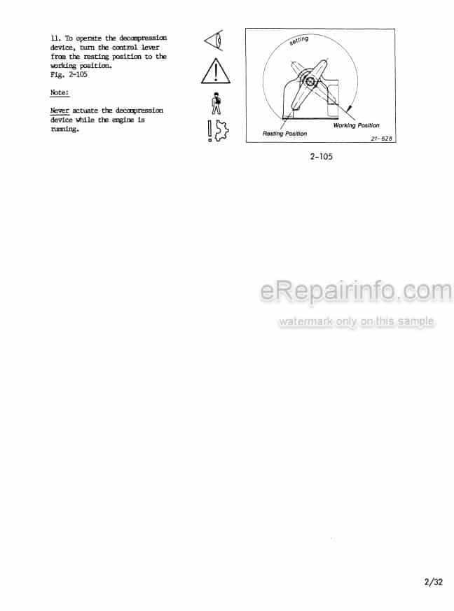 Photo 6 - Deutz F1L511 F1L511W F2L511 F2L511W Workshop Manual Diesel Engine 291-1921
