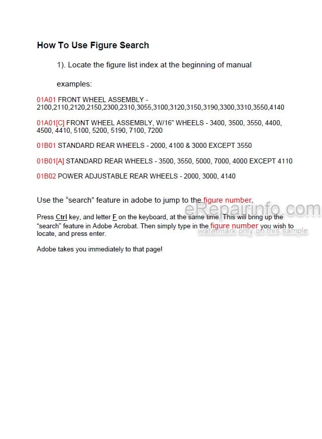 Photo 4 - Ford 3600 Illustrated Parts List Manual 3 Cylinder Ag Tractor