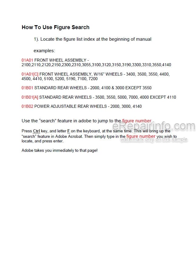 Photo 4 - Ford 6600 Illustrated Parts List Manual 4 Cylinder Ag Tractor