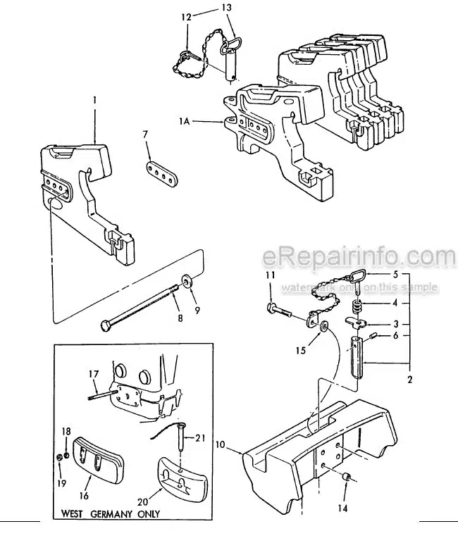 Photo 8 - Ford New Holland 3930 Parts Manual Illustrated Tractor