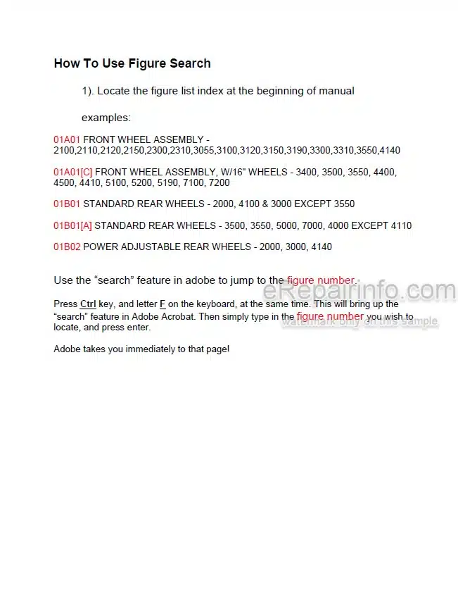 Photo 4 - Ford New Holland 545D Parts Manual Illustrated Tractor Loader
