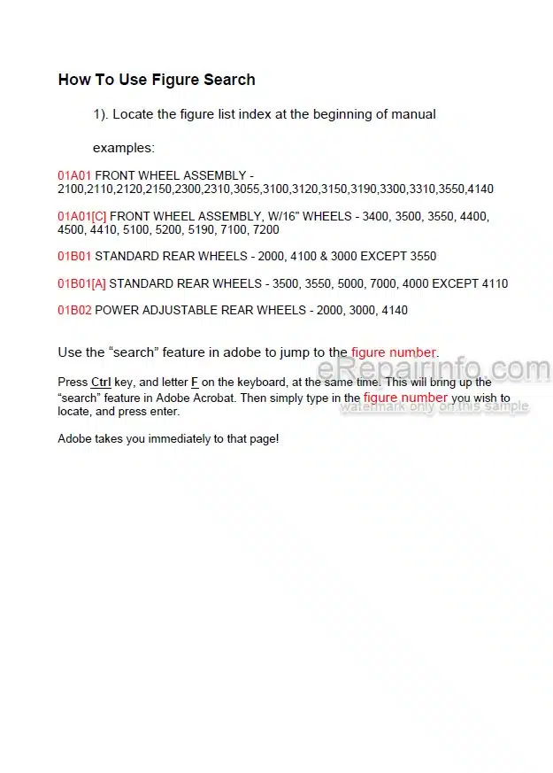 Photo 4 - Ford New Holland 545 Illustrated Master Parts List Manual 3 Cylinder Tractor Loader