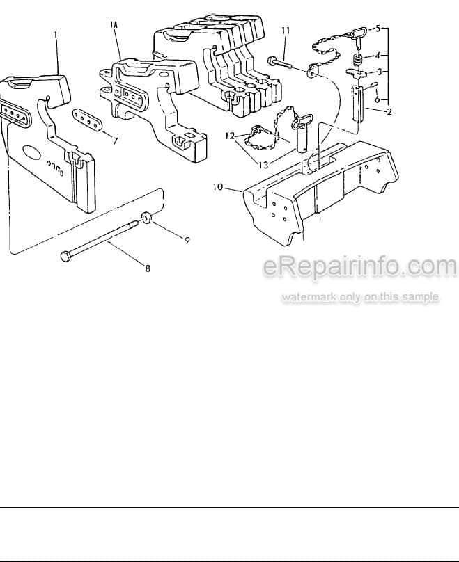 Photo 10 - Ford New Holland 8630 Parts Manual Illustrated Tractor