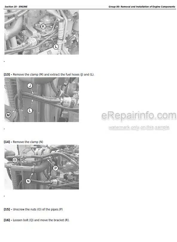 Photo 7 - John Deere LA100 LA110 LA120 LA130 LA140 LA150 Technical Manual Lawn Garden Tractor TM2371
