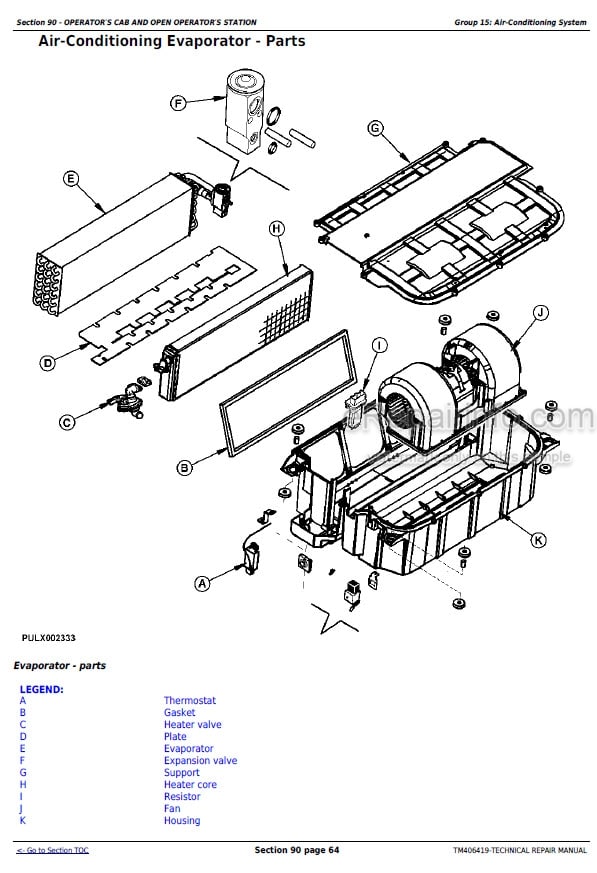 Photo 3 - John Deere 5080G 5090G 5090GH 5075GL 5085GL 5075GF 5085GF 5100GF 5075GN 5085GN 5100GN 5075GV 5085GV Technical Repair Manual Tractor TM406419