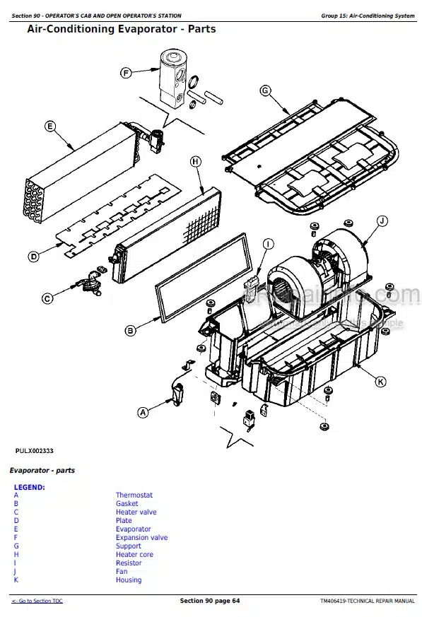 Photo 3 - John Deere 5080G 5090G 5090GH 5075GL 5085GL 5075GF 5085GF 5100GF 5075GN 5085GN 5100GN 5075GV 5085GV Technical Repair Manual Tractor TM406419
