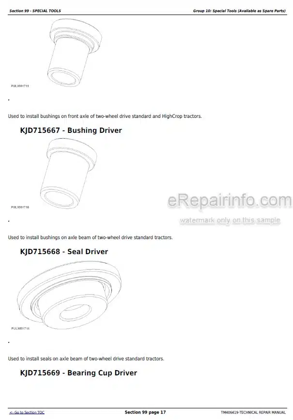 Photo 6 - John Deere 5080G 5090G 5090GH 5075GL 5085GL 5075GF 5085GF 5100GF 5075GN 5085GN 5100GN 5075GV 5085GV Technical Repair Manual Tractor TM406419