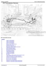 Photo 3 - John Deere 8295RT 8320RT 8345RT Repair Manual Tractor TM104519
