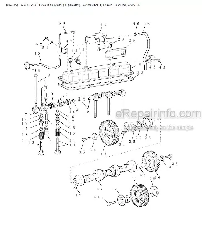 Photo 8 - New Holland 790 Service Manual Harvester 40079011