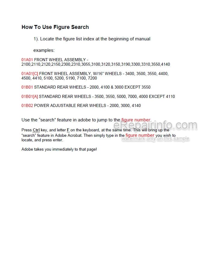 Photo 4 - New Holland TB100 Master Illustrated Parts List Manual Book 4 Cylinder Ag Tractor