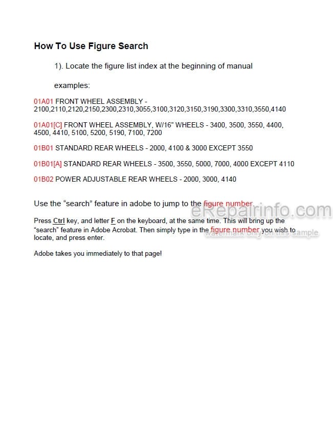 Photo 4 - New Holland TL70 Master Illustrated Parts List Manual Book Tractor