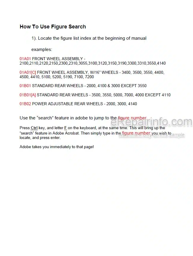 Photo 4 - New Holland TL70 Master Illustrated Parts List Manual Book Tractor