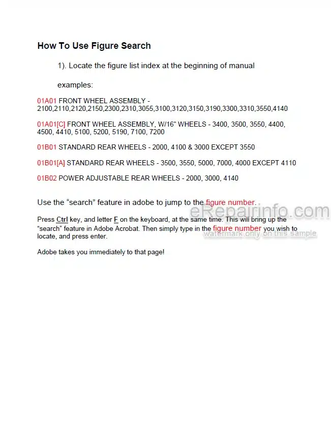 Photo 4 - New Holland TM115 Master Illustrated Parts List Manual Book Tractor