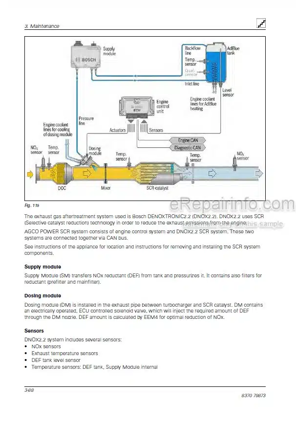 Photo 4 - AGCO Power 5th Generation AWF Workshop Service Manual Engine 8370-79873