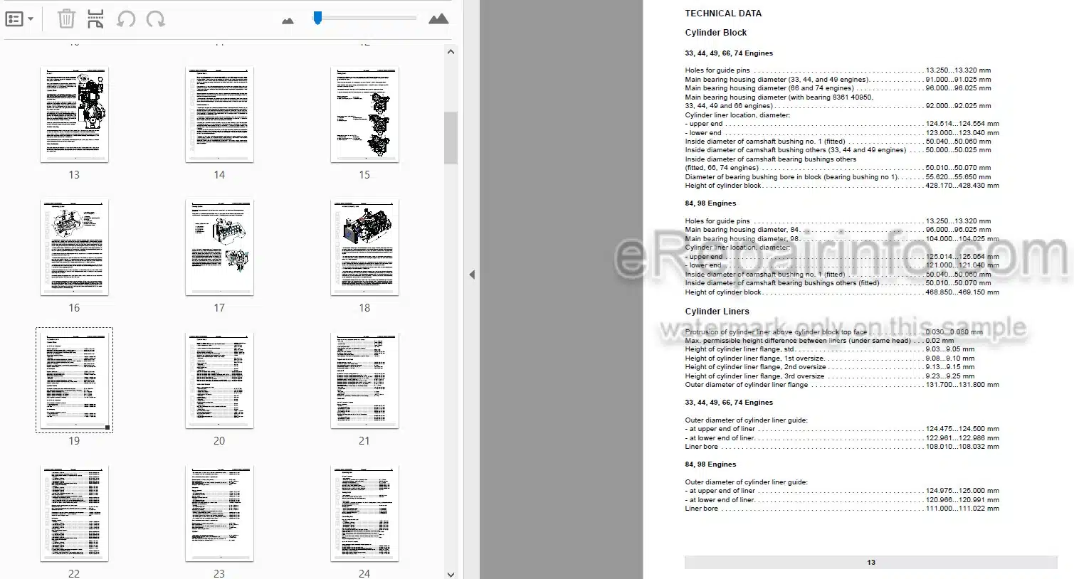 Photo 4 - AGCO Sisu Power 4Th Generation Workshop Manual Engine 8370-79492