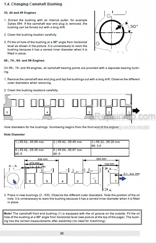 Photo 3 - AGCO Sisu Power 4Th Generation Workshop Manual Engine 8370-79492