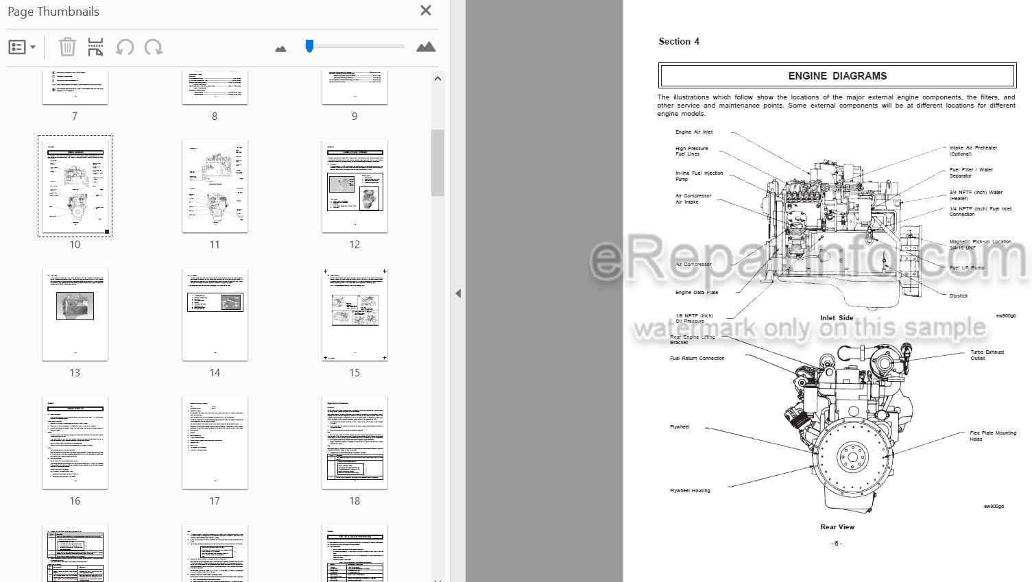 Photo 4 - Cummins 4B3.9 6B5.9 Operation And Maintenance Manual Engine 3243818-00