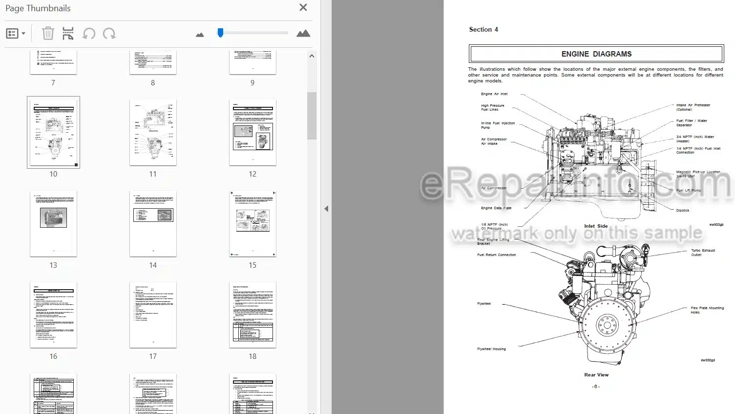 Photo 4 - Cummins 4B3.9 6B5.9 Operation And Maintenance Manual Engine 3243818-00
