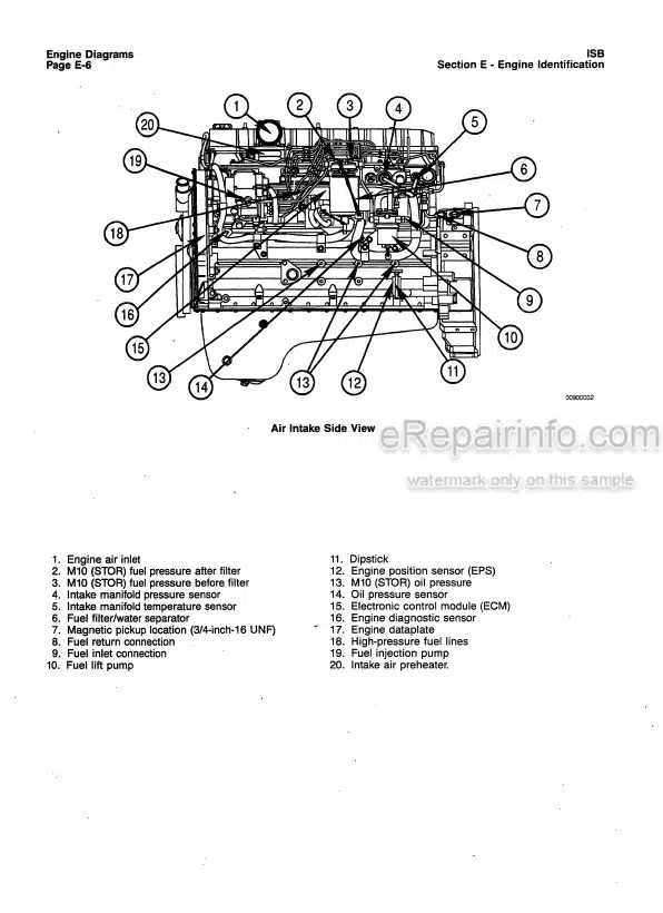 Photo 5 - Cummins ISB QSB5.9 Troubleshooting And Repair Manual Engine 3666193-01