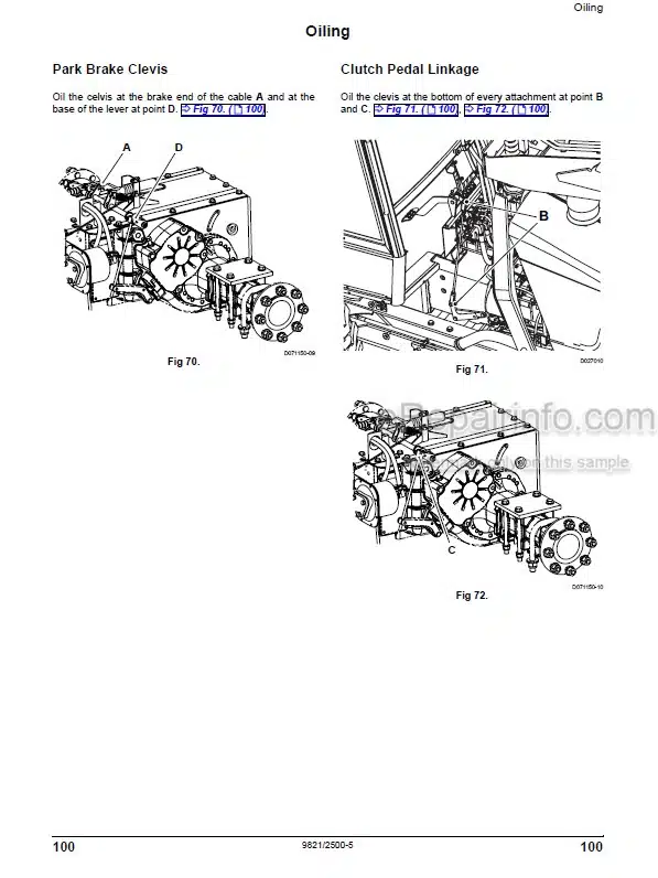 Photo 1 - JCB 1202 1253 1553 1554 Operators Manual Liftall 9821-2500