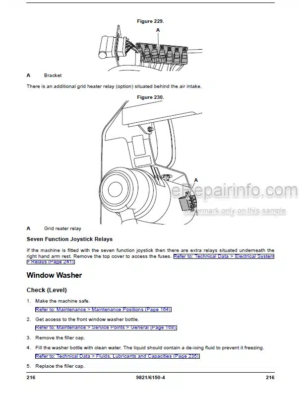 Photo 5 - JCB 135 150Т 155 175 190 190Т 205 205Т Operators Manual Skid Steer Loader 9821-6150