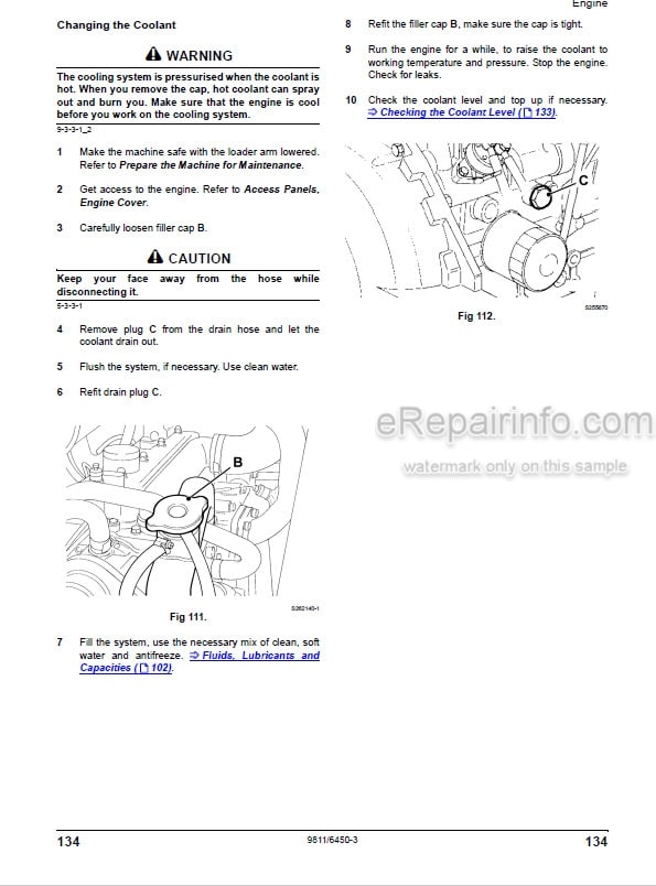 Photo 2 - JCB 1CX Operator Manual Backhoe Loader 9811-6450