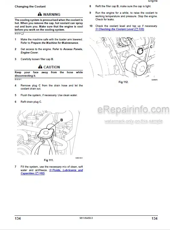 Photo 2 - JCB 1CX Operator Manual Backhoe Loader 9811-6450