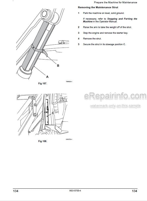 Photo 6 - JCB 2DX 2DXL Operators Manual Backhoe Loader 9831-1100-7