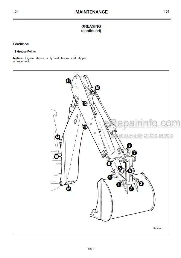 Photo 5 - JCB 214 215 215E 217 Operators Manual Backhoe Loader 9848