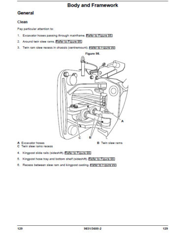 Photo 6 - JCB 3C 3CX 3D 4C 4CN Turbo 4CN Sitemaster Operators Manual Backhoe Loader 9801-4513