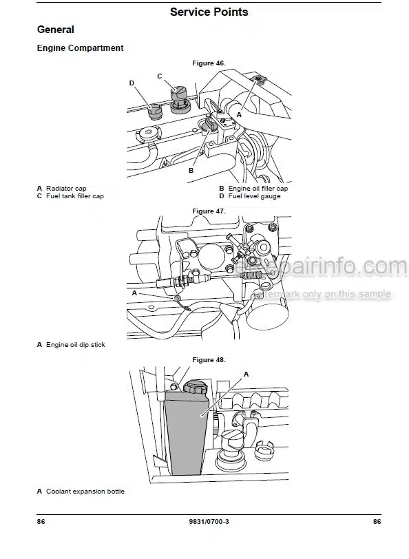 Photo 3 - JCB 3.5TSTH 3TFTH 3TFTM 3TSTH 3TSTM Operators Manual Dumper 9831-0700