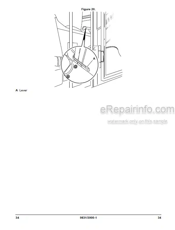 Photo 3 - JCB 370 Operators Manual Excavator 9831-3900