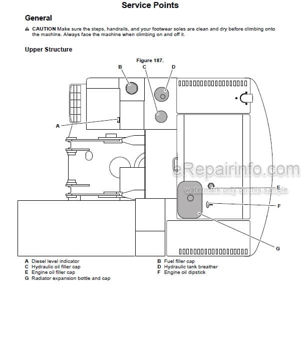 Photo 5 - JCB 380 Operators Manual Excavator 9831-5650