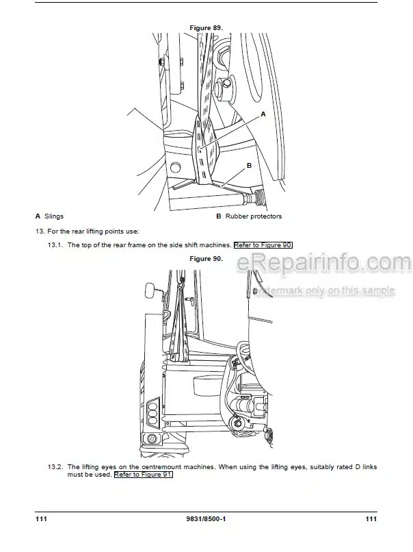 Photo 7 - JCB JS210 JS220 JS235 Operators Manual Excavator 9831-5600