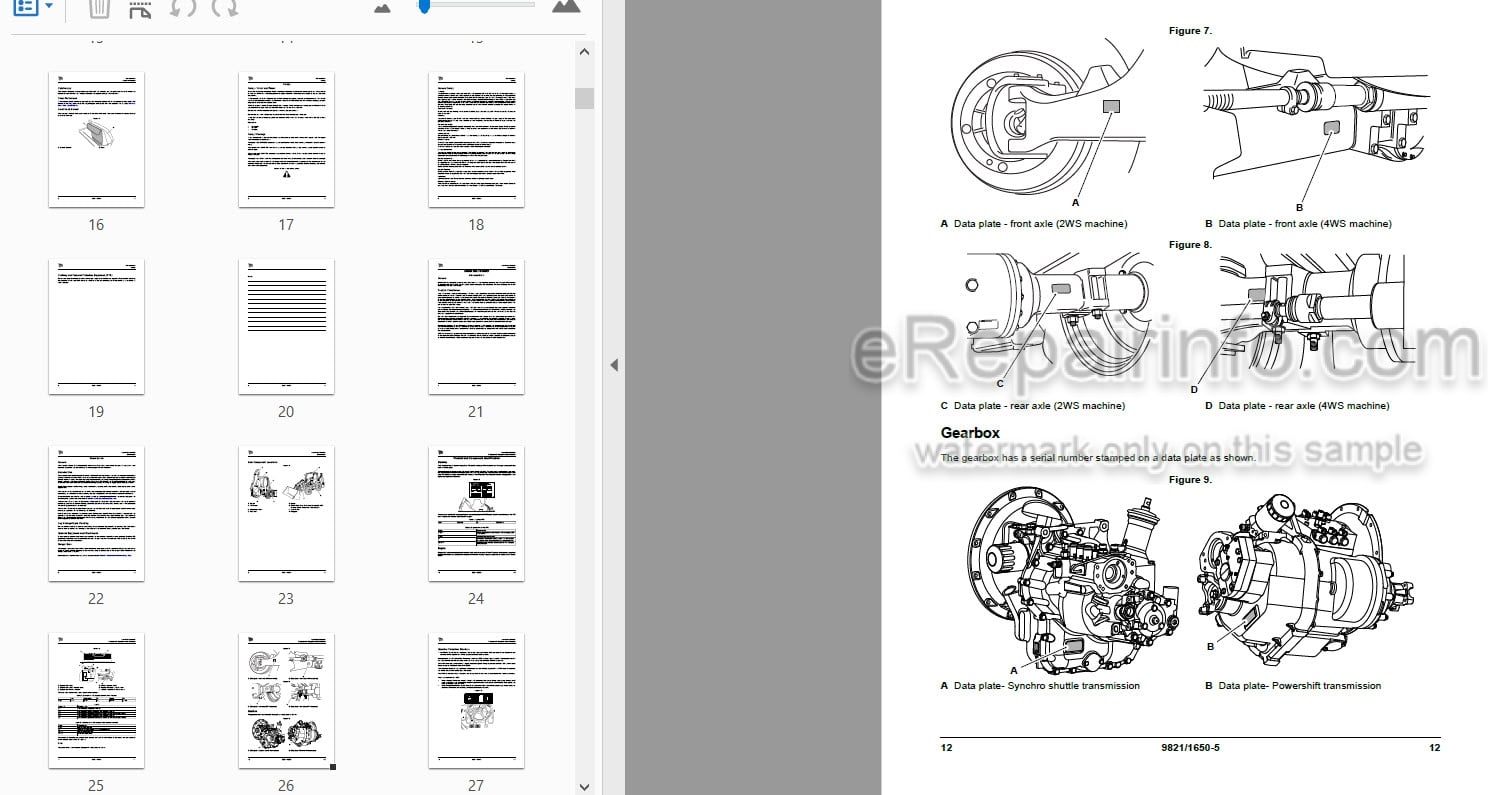 Photo 4 - JCB 3CX 4CX 5CX Operators Manual Backhoe Loader
