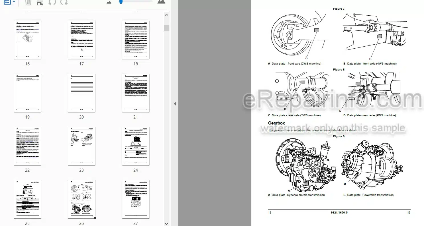 Photo 4 - JCB 3CX 4CX 5CX Operators Manual Backhoe Loader