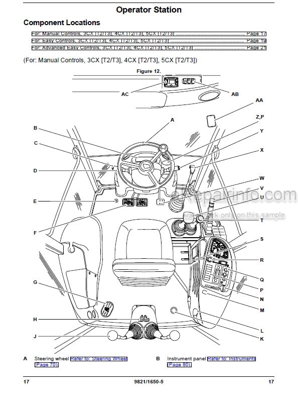 Photo 3 - JCB 3CX 4CX 5CX Operators Manual Backhoe Loader