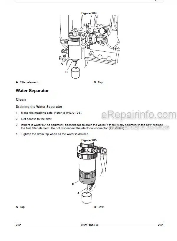 Photo 1 - JCB 3CX 4CX 5CX Operators Manual Backhoe Loader