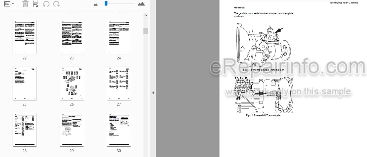 Photo 4 - JCB 3CX 4CX ECO Operators Manual Backhoe Loader 9821-1300