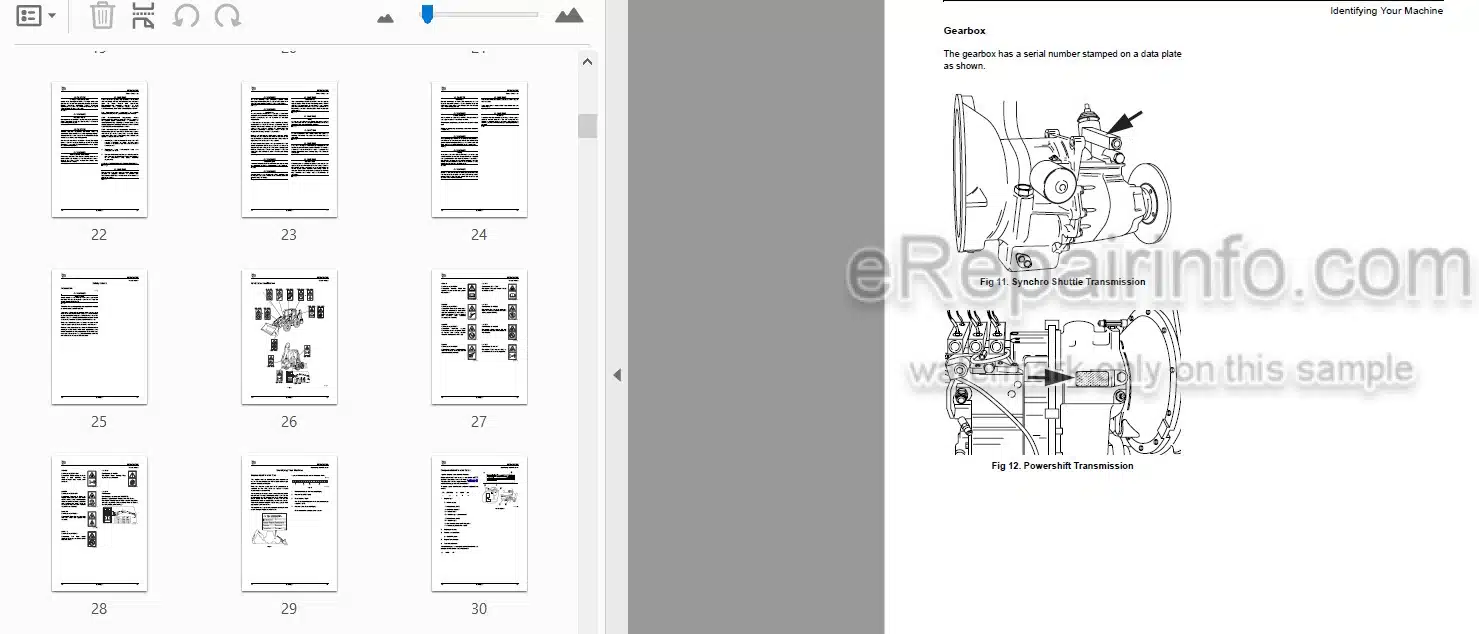 Photo 4 - JCB 3CX 4CX ECO Operators Manual Backhoe Loader 9821-1300