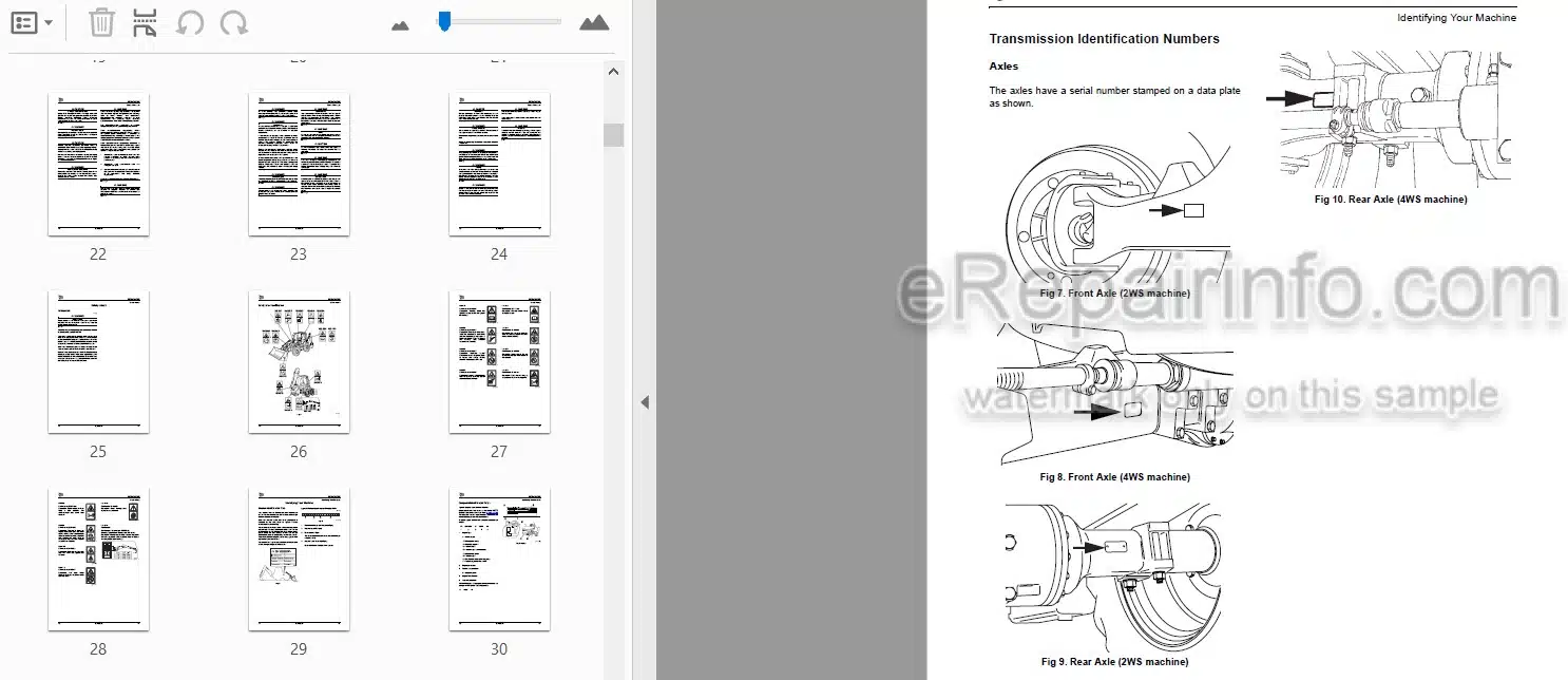 Photo 3 - JCB 3CX 4CX ECO Tier 3 Operators Manual Backhoe Loader 9821-2000