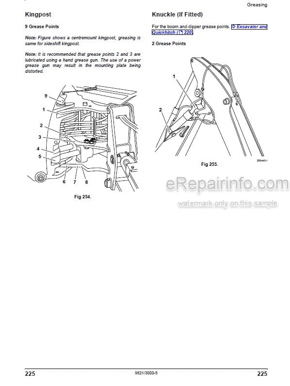 Photo 8 - JCB 3CX 4CX ECO Tier 4 Operators Manual Backhoe Loader 9821-3000