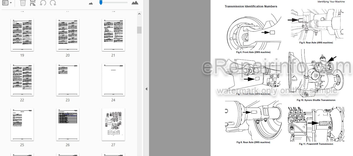Photo 4 - JCB 3CX 4CX Easy Controls Operators Manual Backhoe Loader 9811-2350