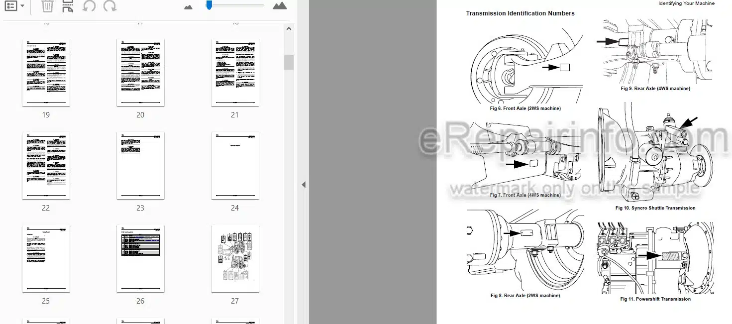 Photo 4 - JCB 3CX 4CX Easy Controls Operators Manual Backhoe Loader 9811-2350
