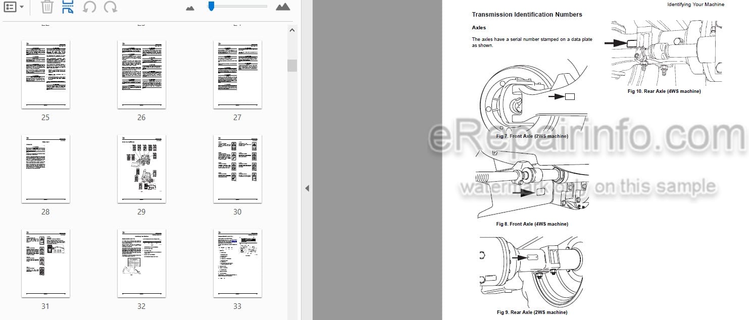 Photo 3 - JCB 3CX 4CX Manual Easy Advanced Controls Operators Manual Backhoe Loader 9811-5200