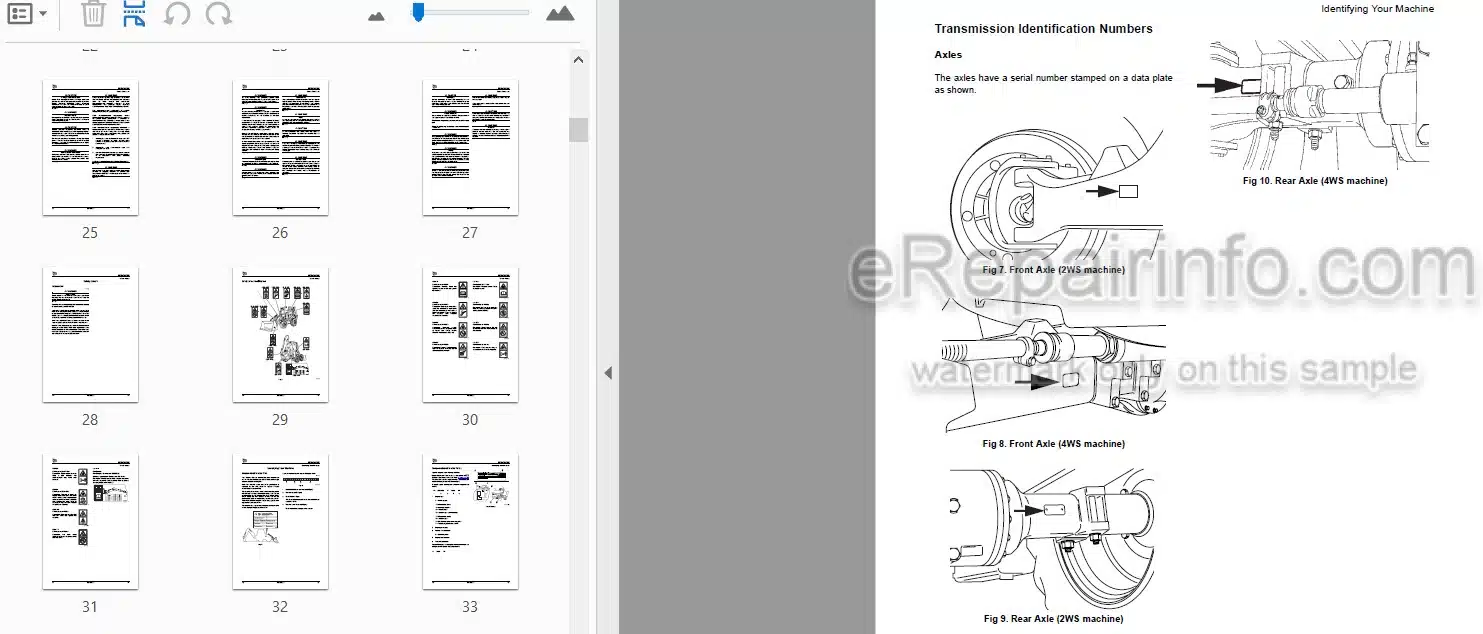 Photo 3 - JCB 3CX 4CX Manual Easy Advanced Controls Operators Manual Backhoe Loader 9811-5200