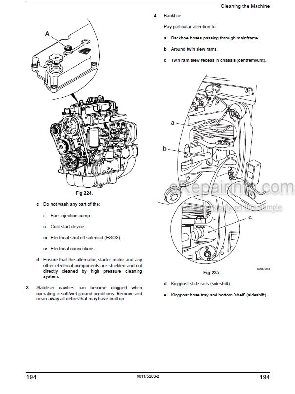 Photo 3 - JCB 3CX 4CX Manual Easy Advanced Controls Operators Manual Backhoe Loader 9811-5200