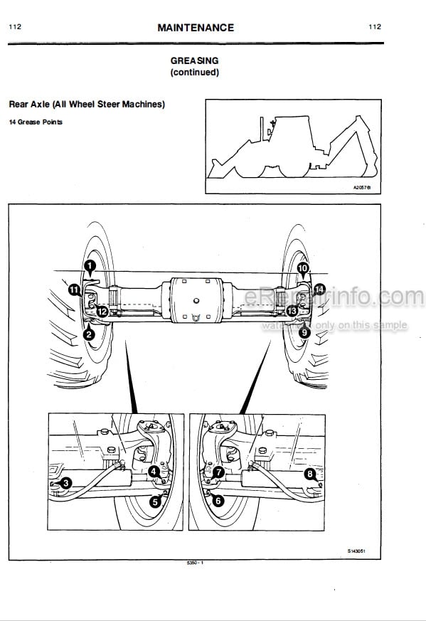 Photo 5 - JCB 3CX 4CX Operators Handbook Backhoe Loader 9801 5350
