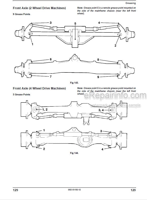 Photo 5 - JCB 3CX 4CX Operators Manual Backhoe Loader 9801-9180